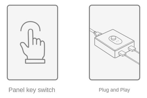 Usb 3.0 Kvm Switch, 1x2/2x1 Switch, Usb Shar Splitter