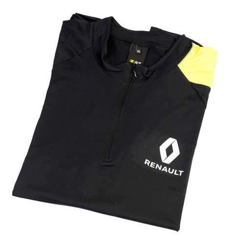 Imagen 8 de 9 de Chomba Rs Manga Amarilla T:xl Boutique Renault
