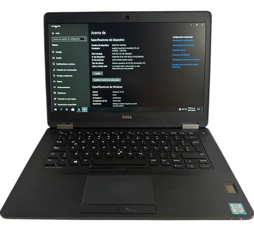 Laptop Dell Latitude E5470 Core I5 Vpro 6th Ram8gb Msata256g (Reacondicionado)