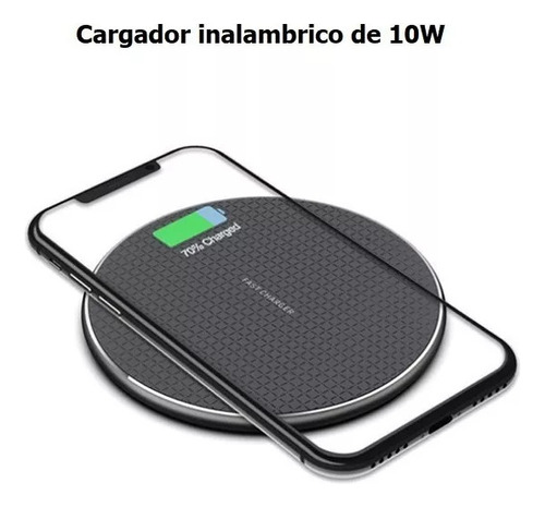 Cargador Inalambrico Wireless iPhone 8 Xs Xr 11 