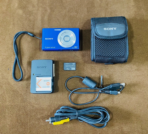 Camara Sony Dsc-w330 De 14,1 Mp + Estuche Y Memoria 4gb