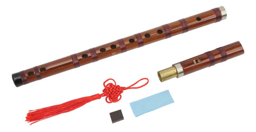 Juego De Instrumento Grabador De Flauta Chino Vertical Estil