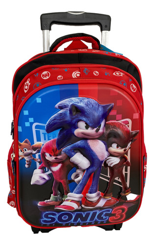 Maleta Morral 4 Ruedas Sonic Tamaño Oficio