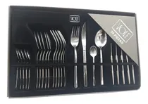 Comprar Set Juego Cubiertos 24 Piezas Volf Focus Caja Regalo Acero