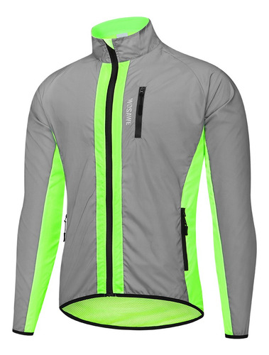 Chaquetas Reflectantes Para Ciclismo, Cortavientos, Abrigo T