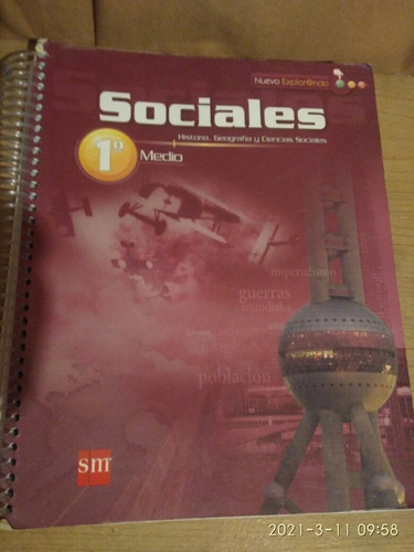  Nuevo Explorando Sm Ciencias Sociales 1ero Medio