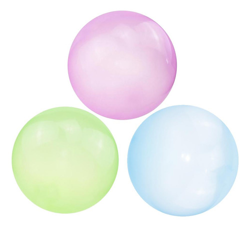 3x Bubble Ball Soft Balloon Divertido Increíble Stretch