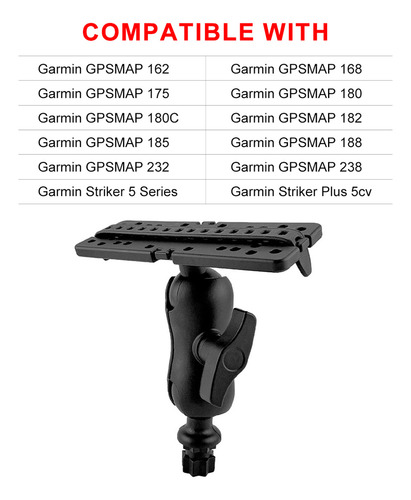 Suporte Giratório Garmin Striker Electronic Base De 360 Grau