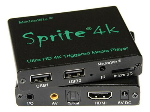 Dv-s4 Sprite Looping Reproductor Multimedia 4k Audio Continu