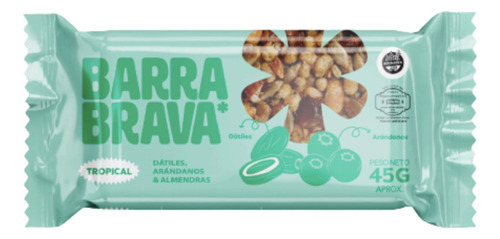 Barra Brava De Cereal - Tropical 12 X 45 Gr