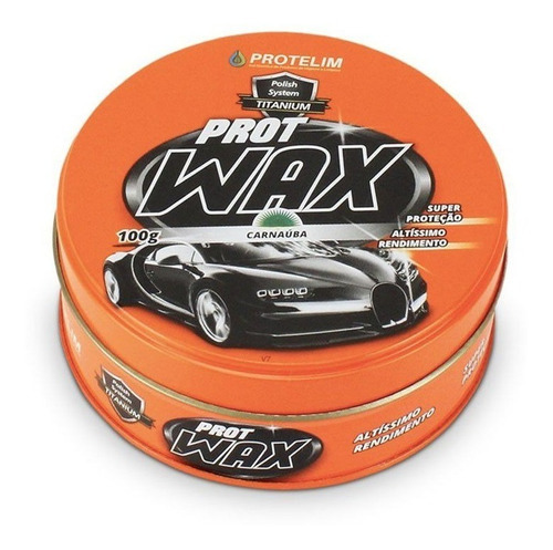 Cera De Proteção Automotiva Prot-wax 100g Protelim