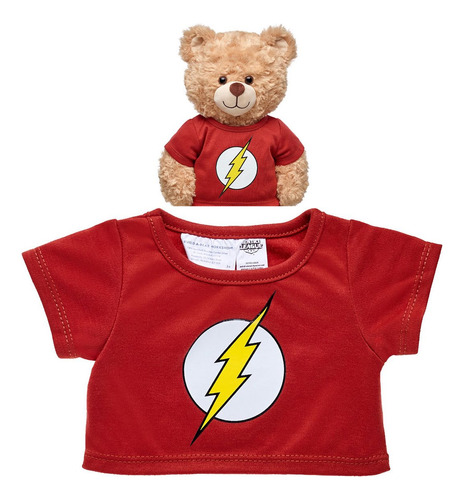 Polera Flash Dc Comics Build-a-bear