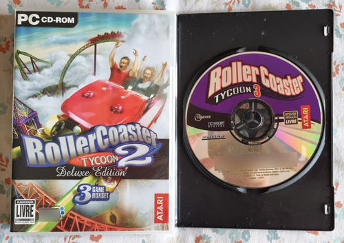 Roller Coaster Tycoon 2 Deluxe & Roller Coaster Tycoon 3