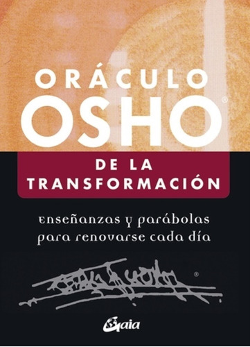 Oraculo Osho De La Transformacion (libro + Cartas)