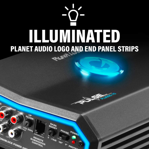 Planet Audio Pl3000.1d Pulse Series Amplificador De Audio...