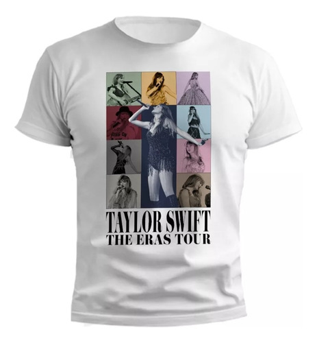 Remera Taylor Swift The Eras Tour Personalizada Tu Nombre