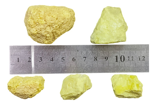 Azufre Natural: Rocas Originales Mina Noa - Leer Descripción (Usado)