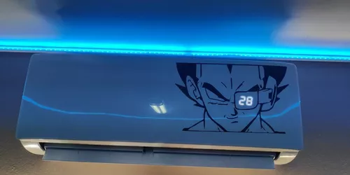 Adesivos De Ar Condicionado Com Desenho Do dragonball/vegeta 7/2 -  Escorrega o Preço