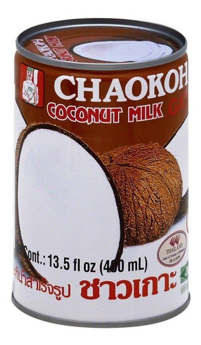 Leite De Coco Tailandes (coconut Milk) Chaokoh - 400ml