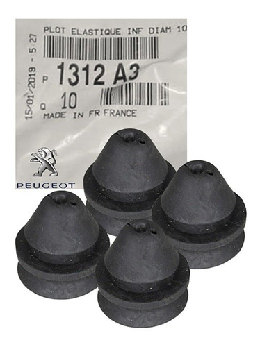 Kit C/ 4 Coxins Do Radiador Orig. Peugeot Partner 2008/2013