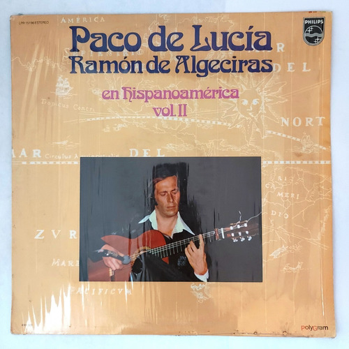 Paco De Lucia Y Ramon De Algeciras - En Hispanoamerica 2  Lp