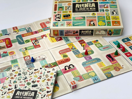 Juego De Mesa Preguntas De Cultura General Atenea De Maldón