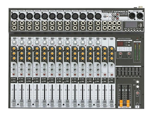 Mesa De Som Soundcraft Sx 1602fx Usb Sx-1602 Original Harman