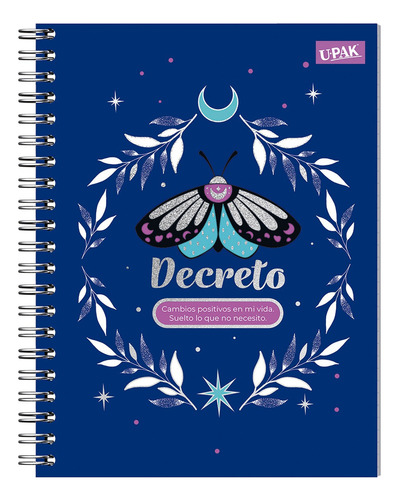 Cuaderno Profesional Upak Yo Decreto Raya 100 Hojas Color Rosa