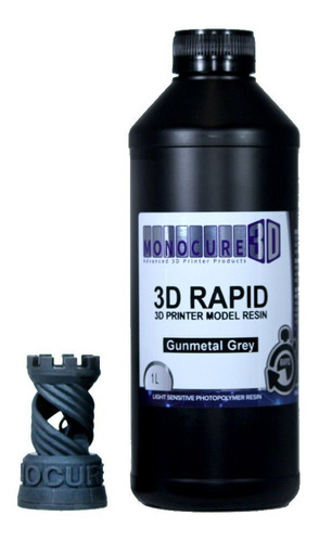 1 Litro Resina Rapid Monocure, Impresora 3d Dlp, D7, Photon