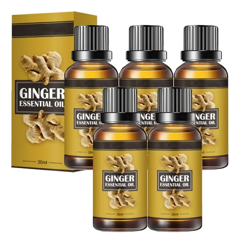 5 Desintoxicaciones Abdominales Con Aceite De Jengibre Para