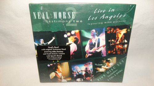 Neal Morse - Testimony Two Live In Los Angeles (box 3 Cds + 