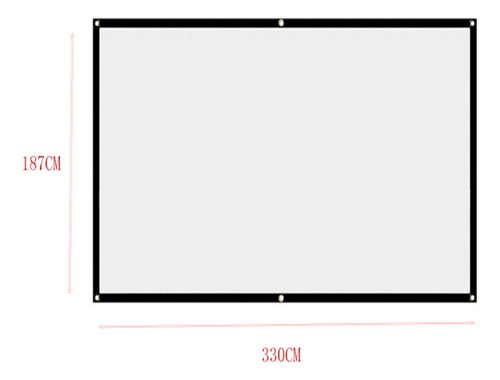 Pantalla Para Proyector Portatil 150 Pulgadas 16:9 Proyecció