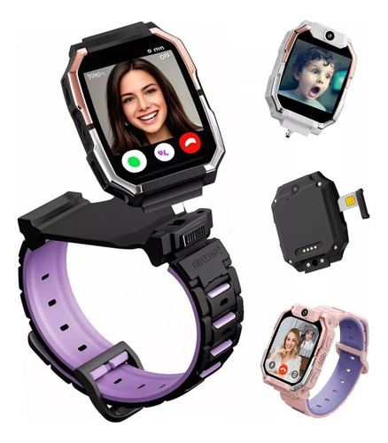 Smartwatch Localizador Wifi 4g Videollamada Protección Niña