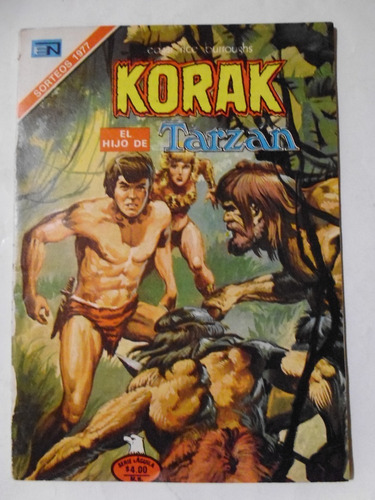 Korak, El Hijo De Tarzan  #2-73 Comic Novaro Mexico 1978