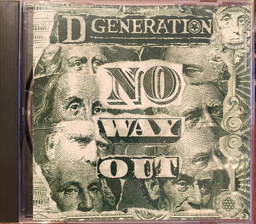 Cd - D Generation / No Way Out. Single, Promo