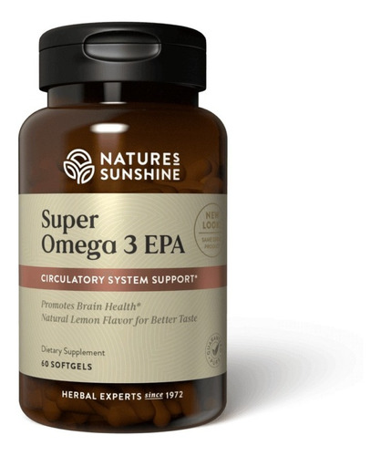 Natures Sunshine Super Omega 3 Epa - Unidad a $5648