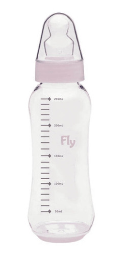 Fly Baby Mamadeira Silicone Fantasia 250ml