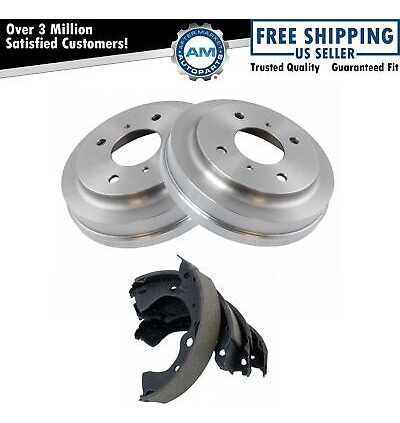 Brake Drums & Shoes Rear Kit For 01-06 Nissan Sentra Oab