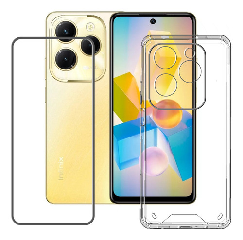 Funda Para Infinix Hot 40 Pro / Tecno Spark 20 Pro + Mica