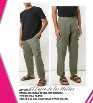 Comprar Molde  Pantalon Cargo Hombre Patron Pack 5 Talles!