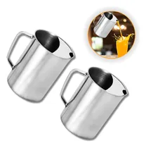 Comprar Kit 2 Jarras Térmicas De Aço Inox 2l Com Tampa E Aparador