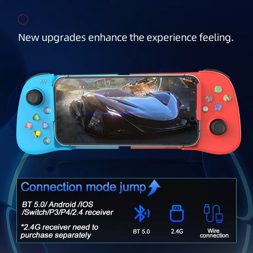 Gamepad Mobile Inalámbrica De Mando Juego Bluetooth