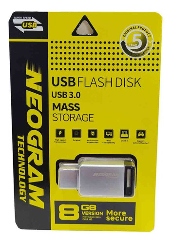 Pendrive Usb 8gb Nuevas Y Selladas Flash Drive 8 Gb