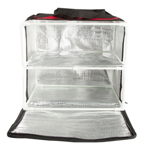 Mochila Termica Para Delivery Roja 35 X 38 X 40 Cm Forte