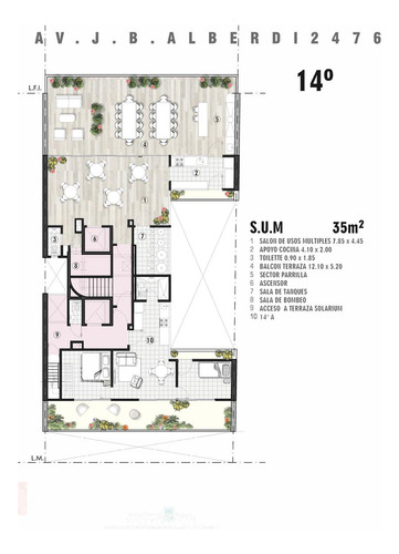 Departamento De 3 Ambientes A Estrenar En Flores. Full Amenities Premium