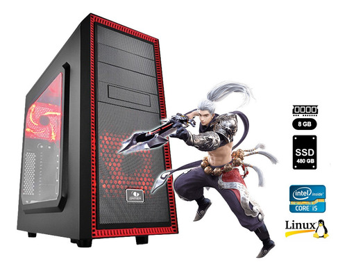 Pc Gamer2 Core I5 6ª G+8gb+ssd 480gb+rx570 4gb +frete Grátis