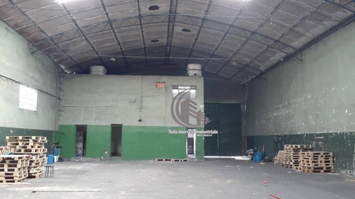 Galpão Para Alugar, 618 M² Por R$ 10.000,00/mês - Cidade Industrial Satélite De São Paulo - Guarulhos/sp - Ga0542