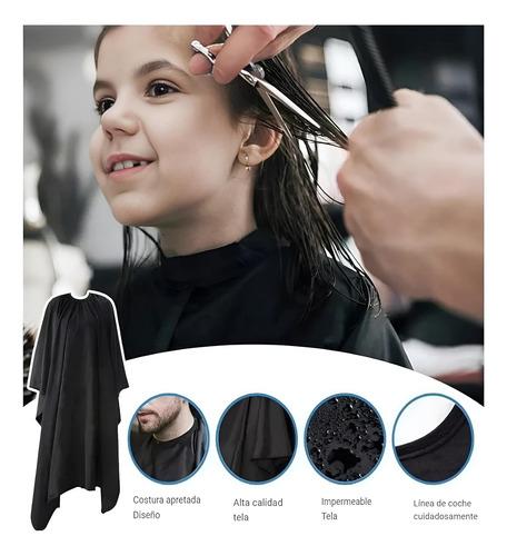 Kit Tijeras Peluqueria Profesional Con Estuche Y Capas
