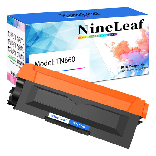 Nineleaf Cartucho De Tóner Compatible Para Brother Tn660 T.