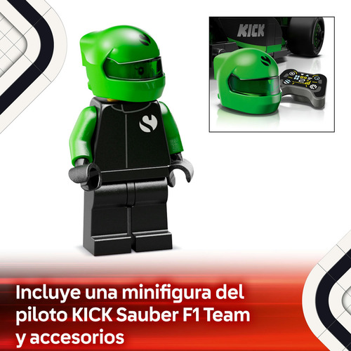 Lego 77247 Speed Champions Kick Sauber F1® Team C44